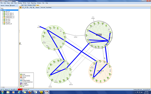 Use the ‘Selected VLAN’ dropdown menu to select any available VLAN index in the entire system topology.