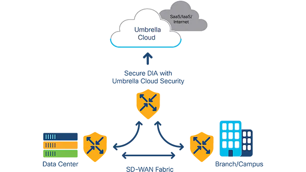 Umbrella cloud security