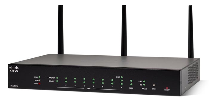 Cisco RV260W Wireless-AC VPN Router