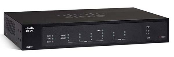 Cisco RV340 Dual WAN Gigabit VPN Router